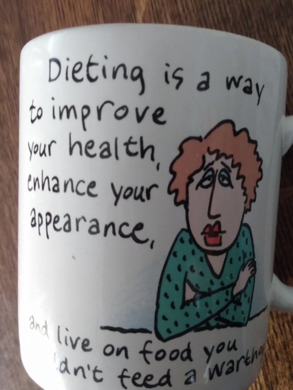 Good humor: Funny Coffee Cup/Mug & Sign (2 Items)